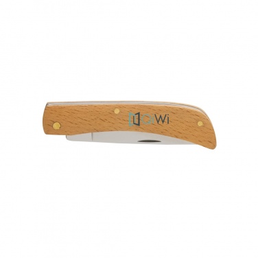 Logo trade promotional giveaway photo of: Wooden knife