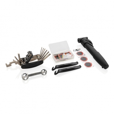 Logo trade promotional merchandise image of: Bike repair kit set 17 pcs