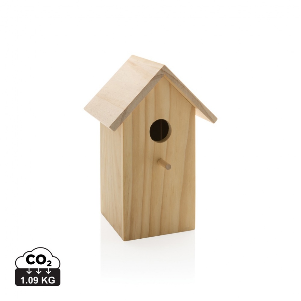 Logotrade promotional giveaway picture of: Wooden birdhouse