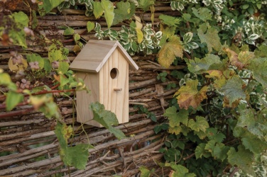 Logo trade promotional merchandise picture of: Wooden birdhouse