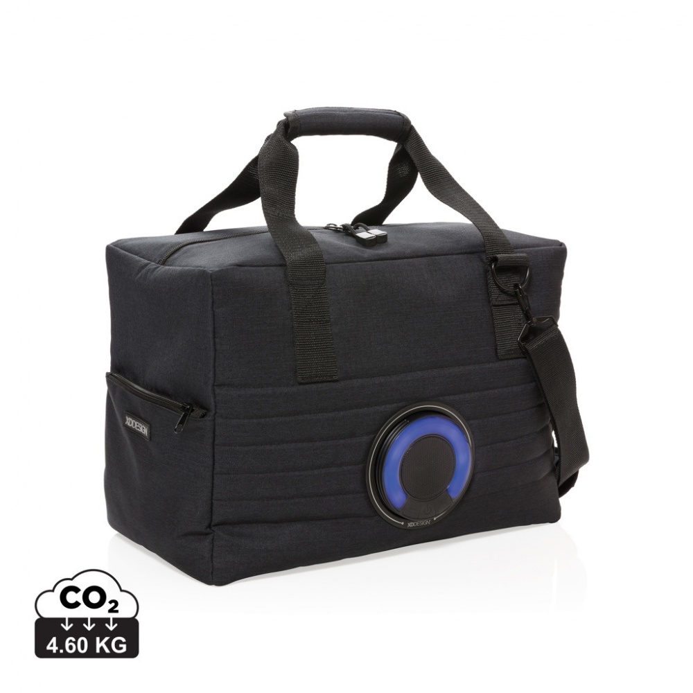 Logo trade promotional products image of: Party speaker cooler bag
