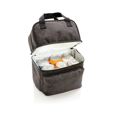 Logo trade corporate gifts picture of: Cooler bag with 2 insulated compartments