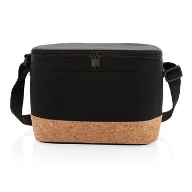 Logotrade promotional gift picture of: Two tone cooler bag with cork detail