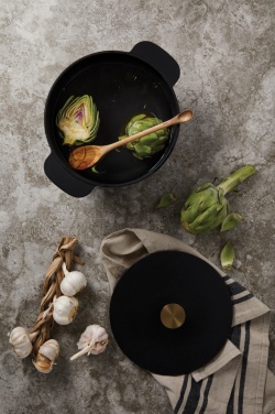 Logo trade advertising products picture of: Ukiyo cast iron pan large