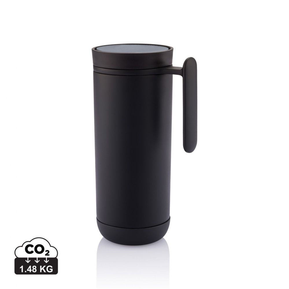 Logo trade promotional merchandise picture of: Clik leak proof travel mug