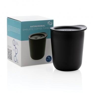 Logotrade promotional merchandise picture of: Simplistic antimicrobial coffee tumbler