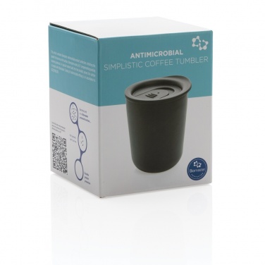 Logo trade promotional gifts image of: Simplistic antimicrobial coffee tumbler