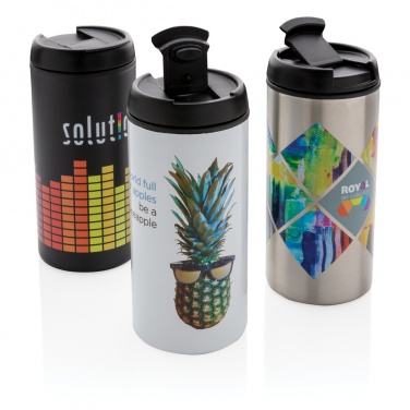 Logo trade business gifts image of: Metro tumbler