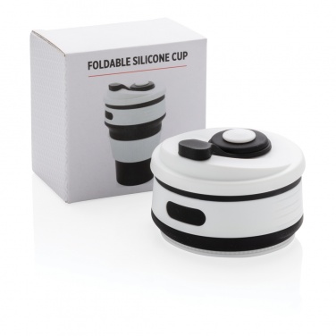 Logotrade promotional item image of: Foldable silicone cup