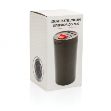 Logo trade promotional items picture of: Double wall vacuum leakproof lock mug 300ml