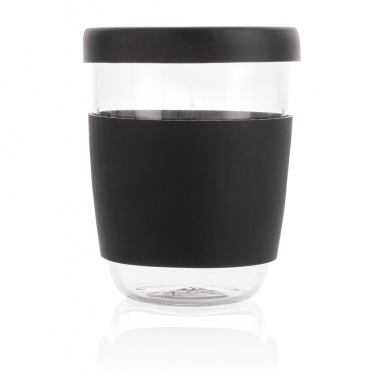 Logotrade promotional merchandise image of: Ukiyo borosilicate glass with silicone lid and sleeve