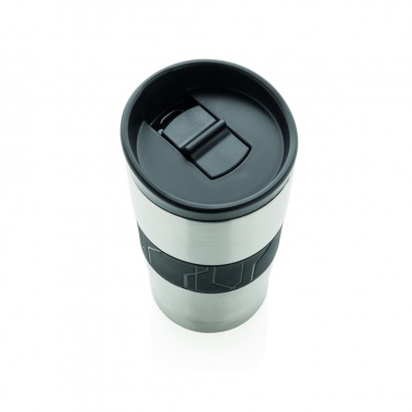 Logo trade promotional giveaways image of: Dishwasher safe vacuum coffee mug