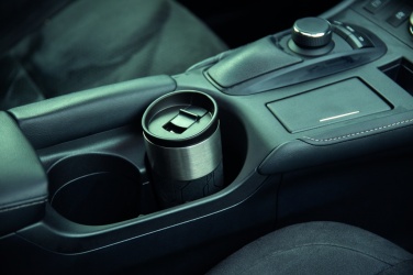 Logo trade advertising product photo of: Dishwasher safe vacuum coffee mug