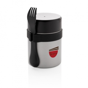 Logo trade promotional products image of: Bogota food flask with ceramic coating