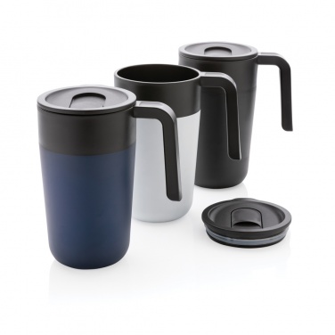 Logotrade business gifts photo of: GRS Recycled PP and SS mug with handle