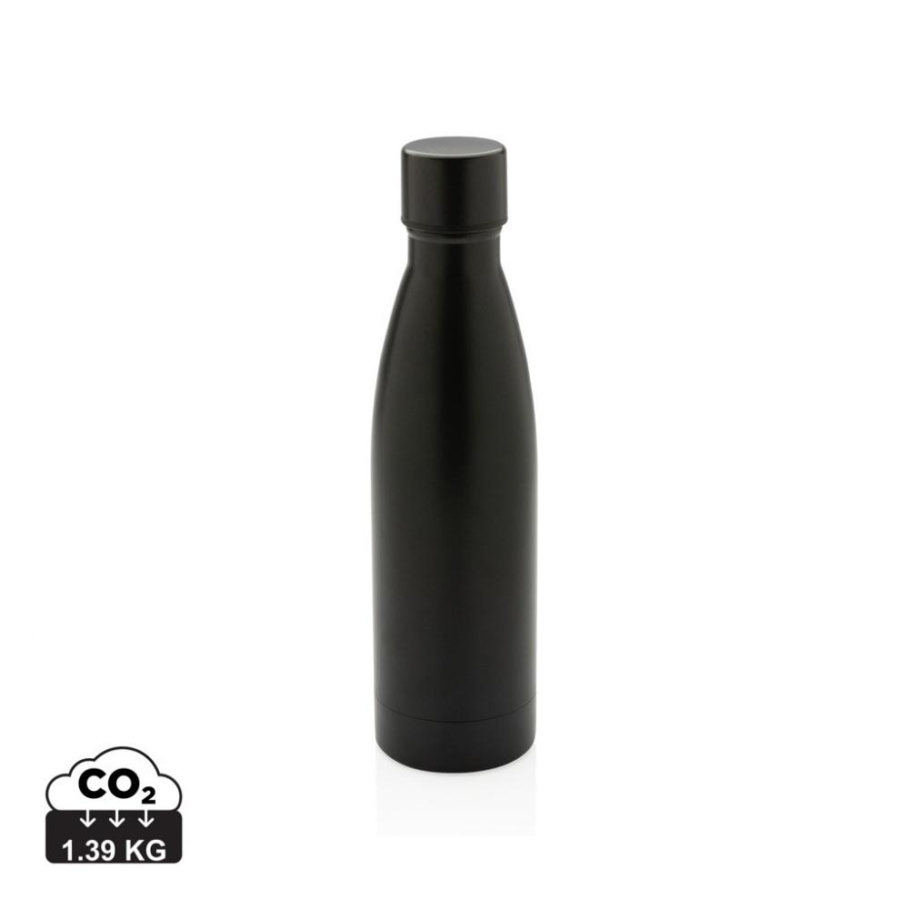 Logotrade promotional products photo of: RCS Recycled stainless steel solid vacuum bottle