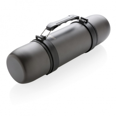 Logo trade promotional giveaways image of: Vacuum flask with 2 cups