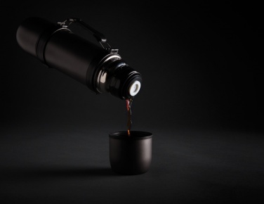 Logo trade promotional giveaway photo of: Vacuum flask with 2 cups