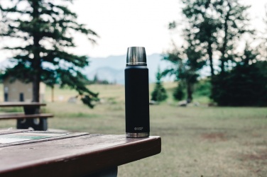 Logo trade promotional products image of: Swiss Peak Elite 1L copper vacuum flask