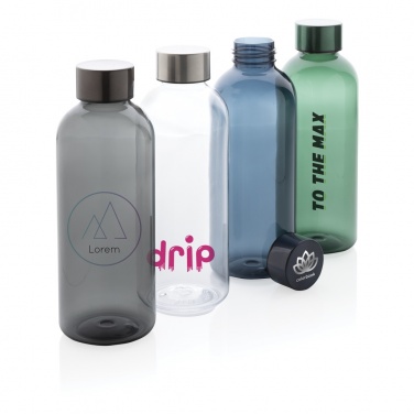 Logo trade advertising products picture of: Leakproof water bottle with metallic lid