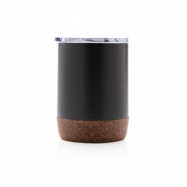 Logo trade promotional merchandise photo of: RCS Re-steel cork small vacuum coffee mug