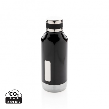 Logotrade promotional gifts photo of: Leak proof vacuum bottle with logo plate