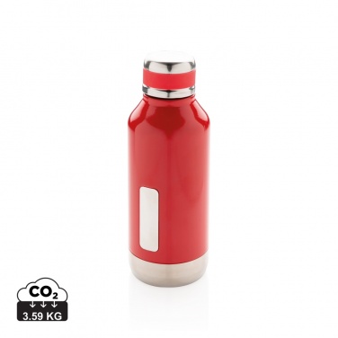 Logotrade advertising product image of: Leak proof vacuum bottle with logo plate