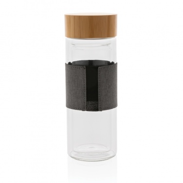 Logotrade promotional giveaways photo of: Impact double wall borosilicate glass bottle
