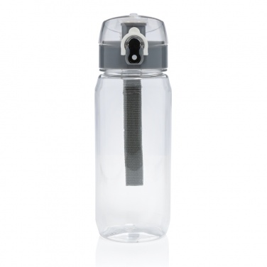 Logo trade business gifts image of: Yide RCS Recycled PET leakproof lockable waterbottle 600ml