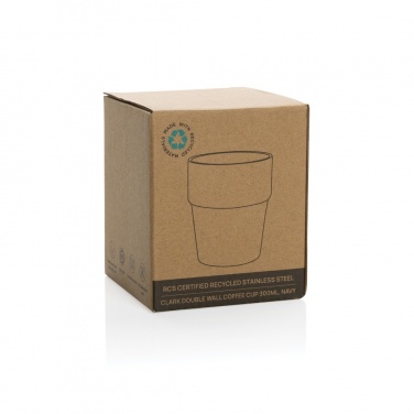 Logotrade corporate gift image of: Clark RCS double wall coffee cup 300ML