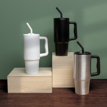 Logotrade promotional gift picture of: Embrace deluxe RCS recycled stainless steel tumbler 900ml