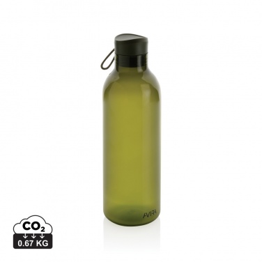 Logotrade advertising products photo of: Avira Atik RCS Recycled PET bottle 1L