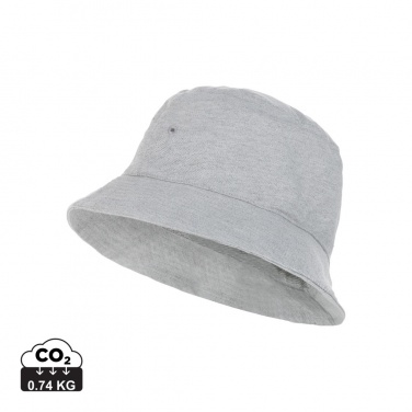 Logotrade promotional gift image of: Impact Aware™ 285 gsm rcanvas one size bucket hat undyed