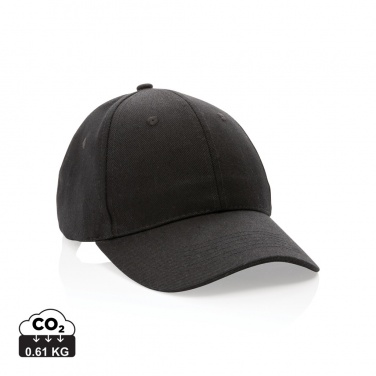 Logotrade business gifts photo of: Impact 6 panel 280gr Recycled cotton cap with AWARE™ tracer