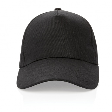 Logo trade corporate gifts picture of: Impact 5panel 280gr Recycled cotton cap with AWARE™ tracer