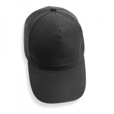 Logotrade corporate gift image of: Impact 5panel 280gr Recycled cotton cap with AWARE™ tracer