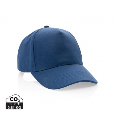 Logotrade business gifts photo of: Impact 5panel 280gr Recycled cotton cap with AWARE™ tracer