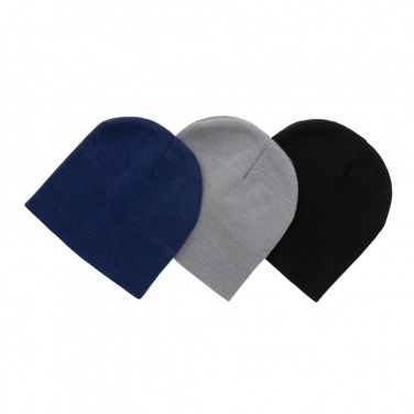 Logo trade business gifts image of: Impact AWARE™ classic beanie with Polylana®