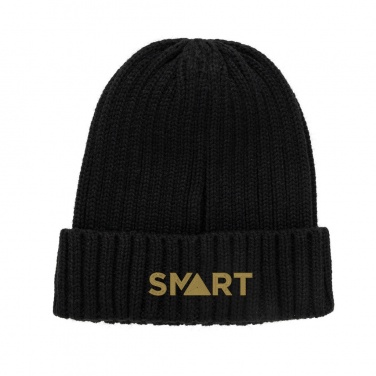 Logotrade promotional merchandise photo of: Kennedi AWARE™ Polylana® beanie with large rib