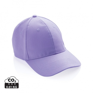 Logotrade corporate gift image of: Impact 6 panel 280gr Recycled cotton cap with AWARE™ tracer