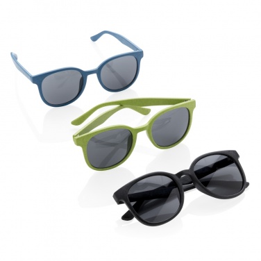 Logo trade business gifts image of: Wheat straw fibre sunglasses