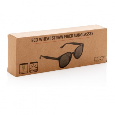 Logotrade promotional gift image of: Wheat straw fibre sunglasses