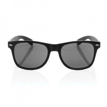 Logo trade promotional gift photo of: GRS recycled PC plastic sunglasses