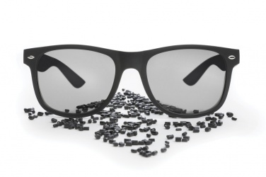 Logo trade promotional gifts image of: GRS recycled PC plastic sunglasses