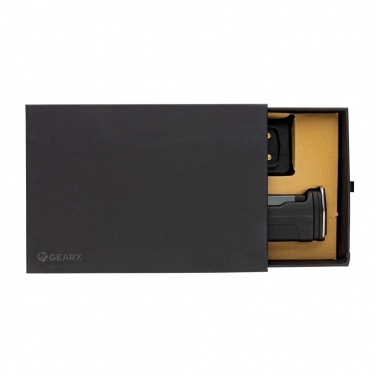 Logo trade promotional merchandise picture of: Gear X RCS rPlastic USB rechargeable worklight