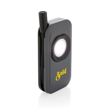 Logo trade business gifts image of: Gear X RCS rPlastic USB rechargeable worklight