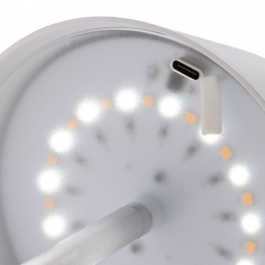 Logotrade advertising products photo of: Pure Glow RCS usb-rechargeable recycled plastic table lamp