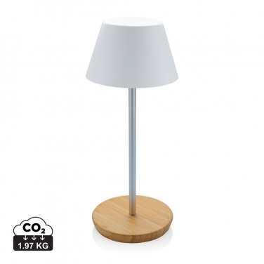 Logotrade promotional gift picture of: Pure Glow RCS usb-rechargeable recycled plastic table lamp
