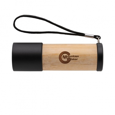 Logotrade business gift image of: Bamboo and RCS certfied recycled plastic torch