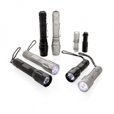 Logo trade corporate gifts picture of: Torch 10W Heavy duty CREE